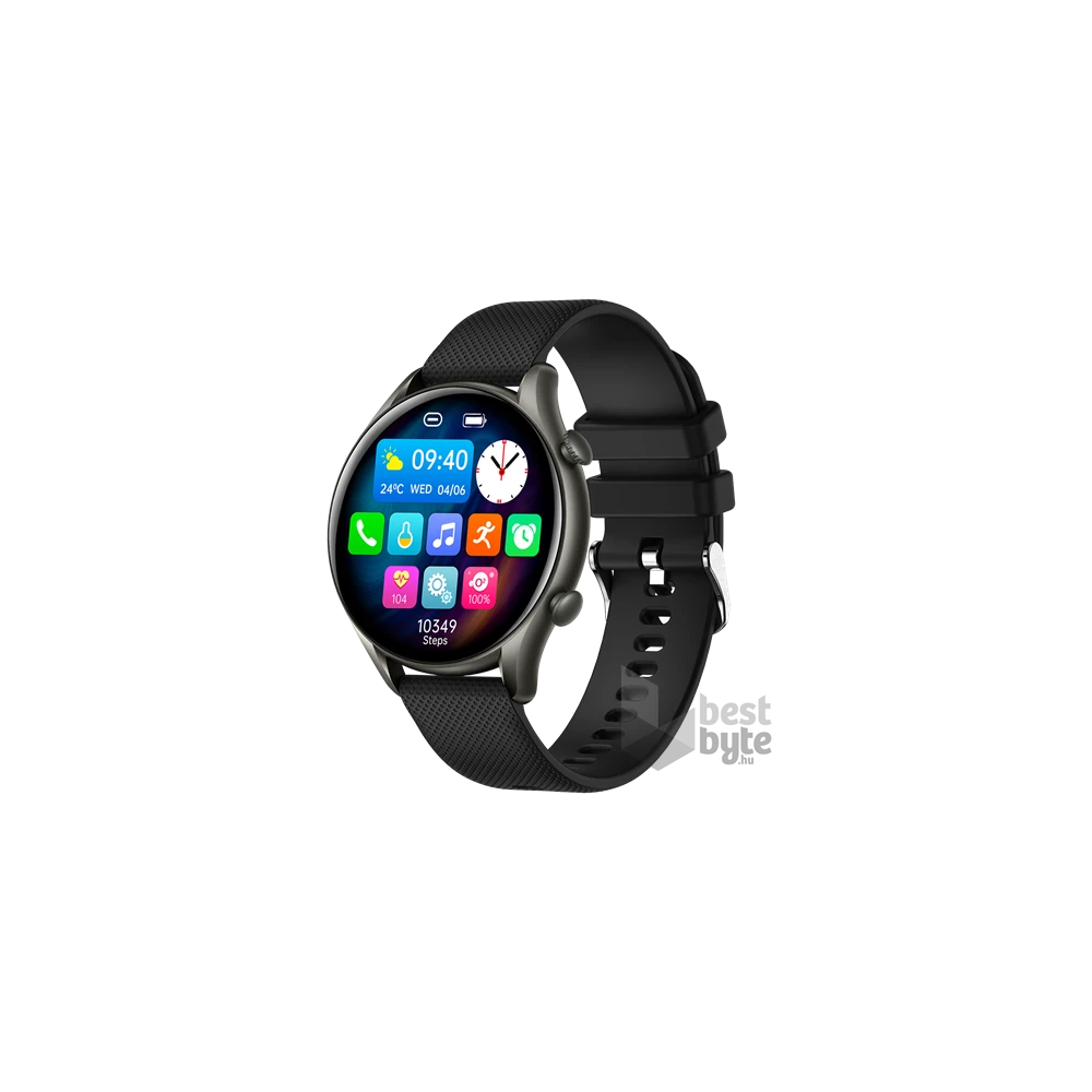myPhone Watch EL fekete okosóra