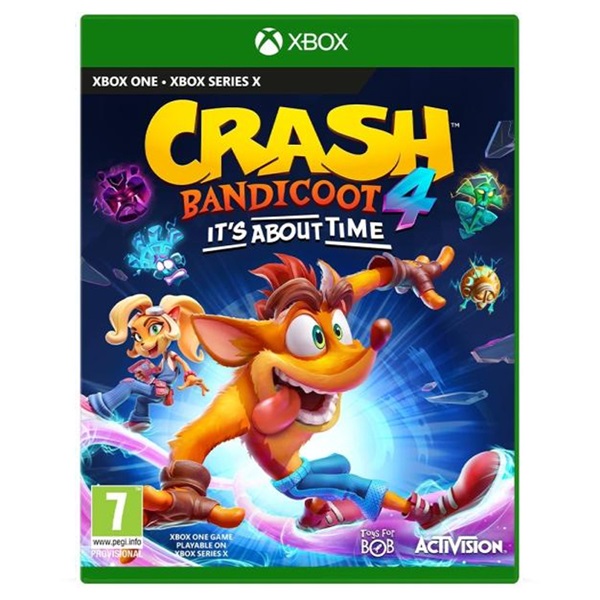 Crash Bandicoot 4: It`s About Time Xbox One/Series játékszoftver