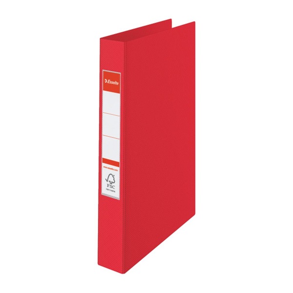 Esselte Standard Vivida A4 2 gyűrűs piros gyűrűskönyv