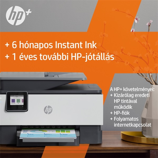 HP OfficeJet Pro 9010E All-in-One multifunkciós tintasugaras Instant Ink ready nyomtató - 15