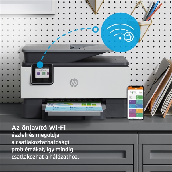 HP OfficeJet Pro 9010E All-in-One multifunkciós tintasugaras Instant Ink ready nyomtató - 23