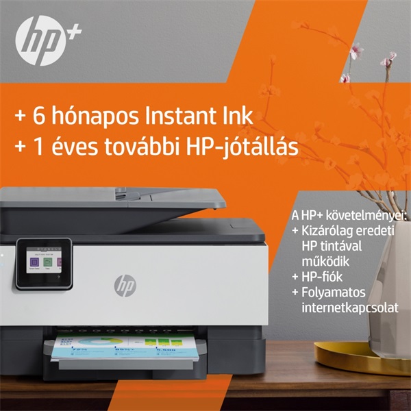 HP OfficeJet Pro 9012E All-in-One multifunkciós tintasugaras Instant Ink ready nyomtató - 15