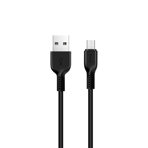 Hoco HOC0056 X20 1m fekete Micro USB kábel Hoco HOC0056 X20 1m fekete Micro USB kábel - 1