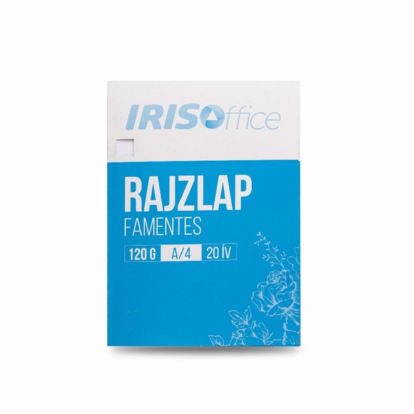 IRISOffice A4 20 ív (dossziéban) 120g famentes rajzlap