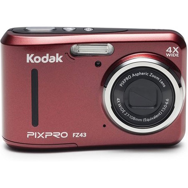 Kodak Pixpro FZ43 vörös digitális fényképezőgép