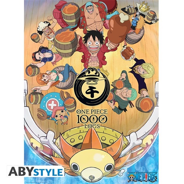One Piece "1000 Logs Cheers" 52x38 cm poszter a PlayIT Store-nál most bruttó 1.999 Ft.