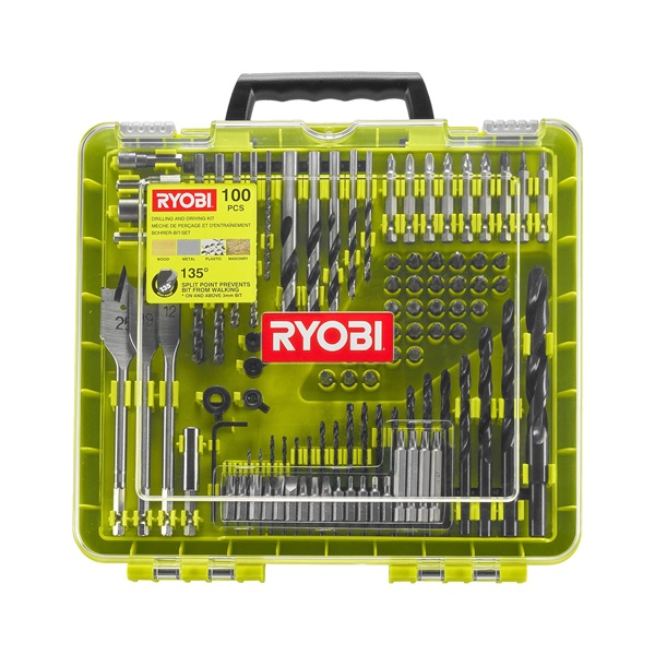 Ryobi RAKDD100 100 db-os fúrócsavarozó bit készlet - 1
