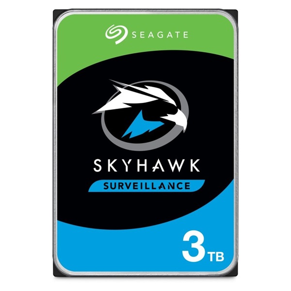 Seagate SkyHawk 3,5" 3000GB belső SATA III 5400RPM 256MB winchester