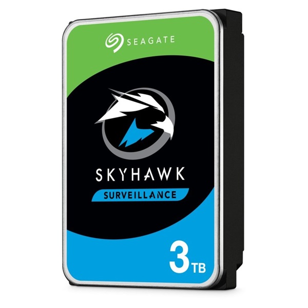 Seagate SkyHawk 3,5" 3000GB belső SATA III 5400RPM 256MB winchester - 2