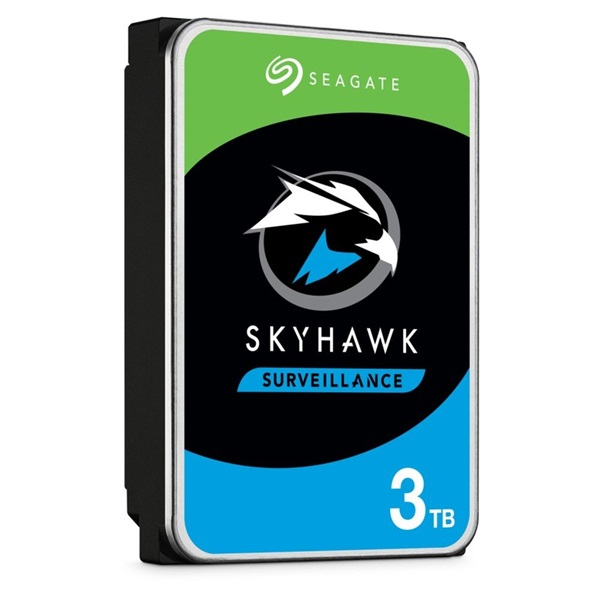 Seagate SkyHawk 3,5" 3000GB belső SATA III 5400RPM 256MB winchester - 3