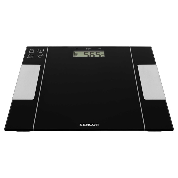 Sencor SBS 5050BK fekete fitnesz személymérleg - 3