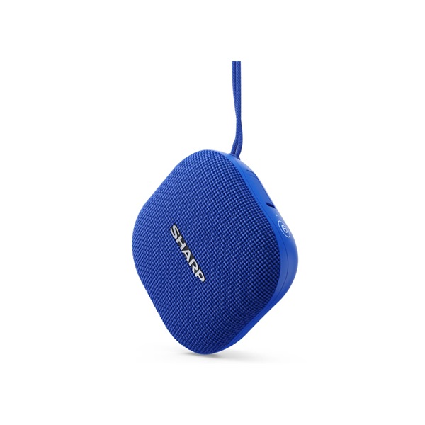 Sharp GX-BT60BL Bluetooth kék hangszóró - 3