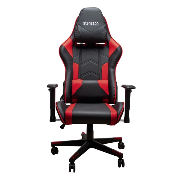 Stansson UCE601BR fekete-piros gamer szék - 1