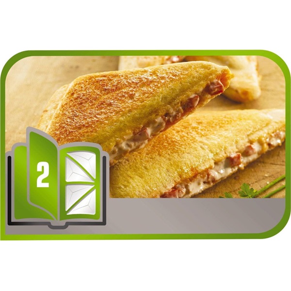 Tefal SW854D16  Snack Collection 4 az 1-ben szendvics- és gofrisütő - 4