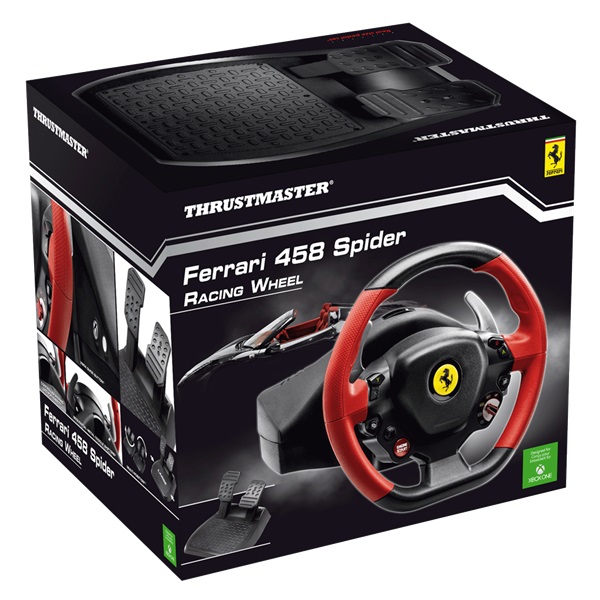 Thrustmaster Ferrari 458 Spider versenykormány Xbox One + pedál - 5