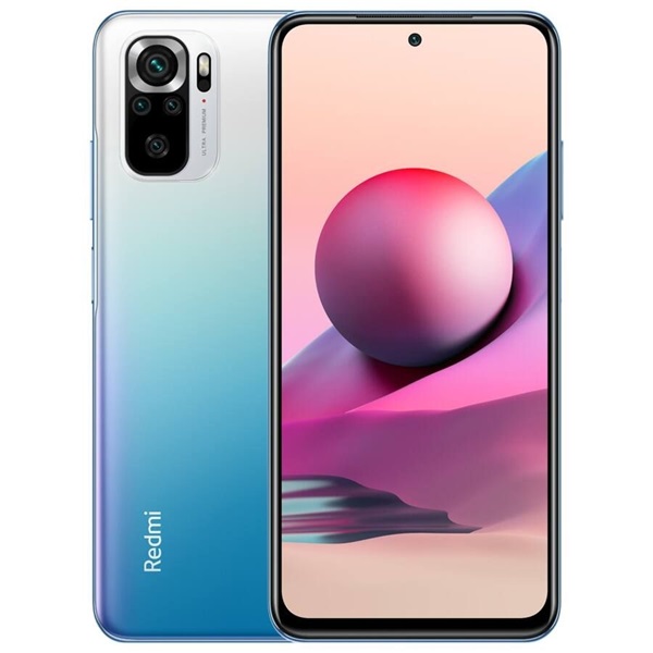 Xiaomi Redmi Note 10S 6/64GB DualSIM kártyafüggetlen okostelefon - kék (Android)